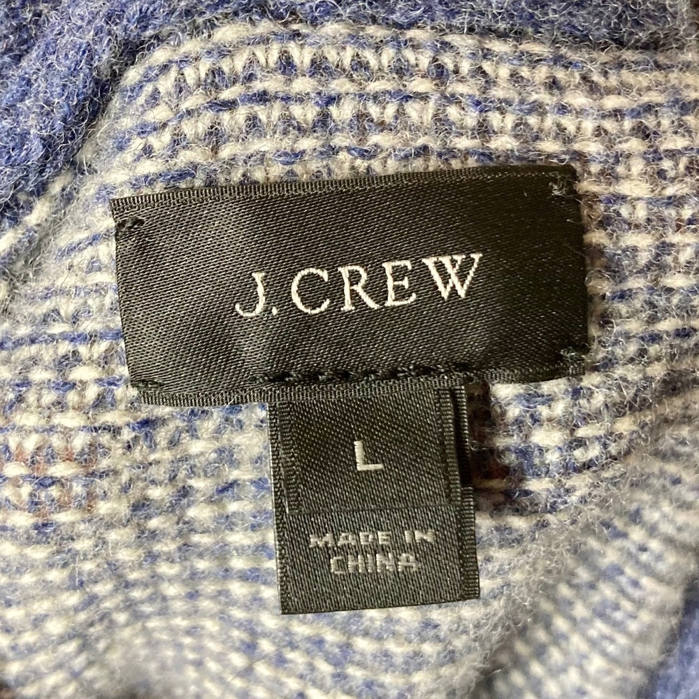 J. Crew Wool Fisherman Sweater - Picture 7 of 9